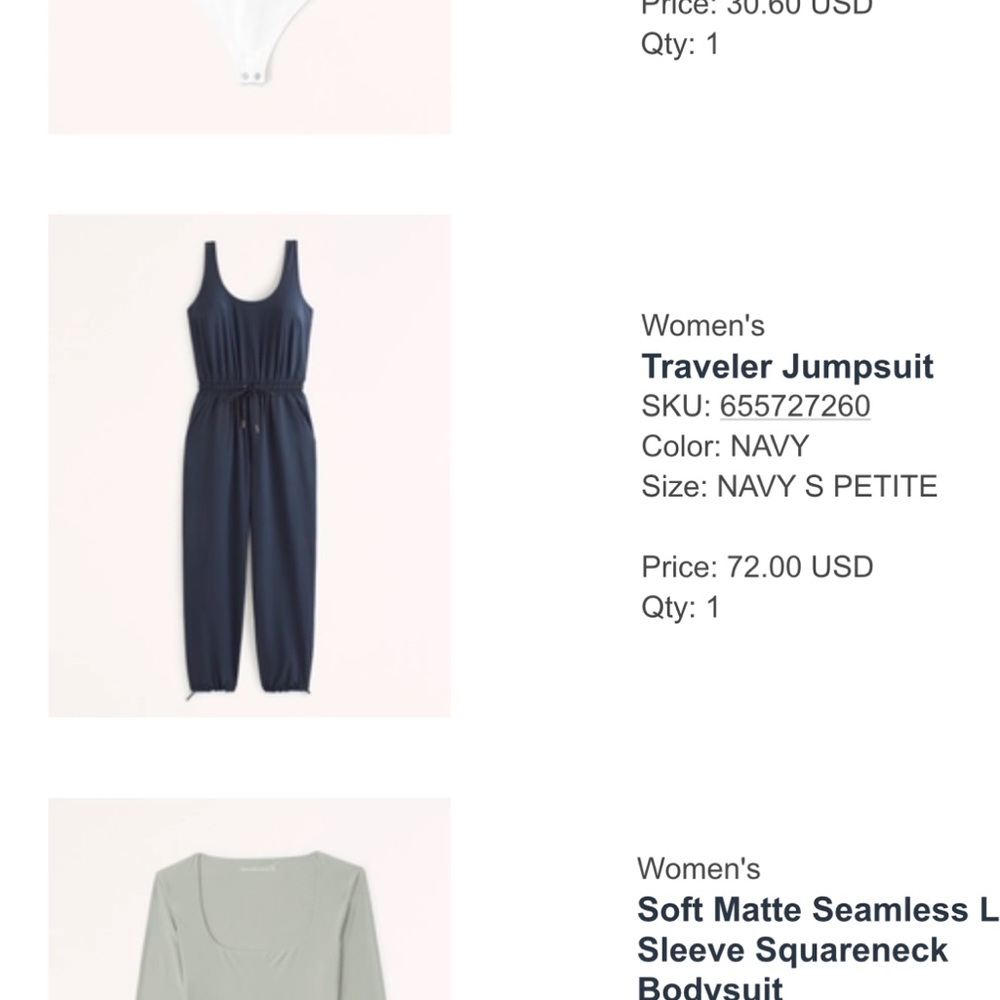 abercrombie jumpsuit